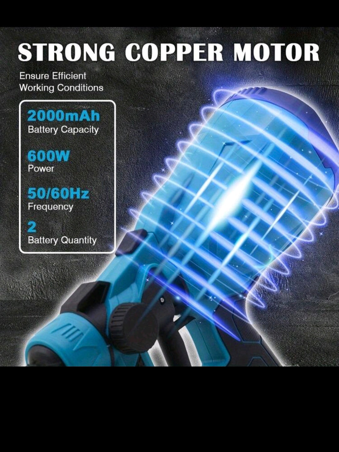 1pc Portable Wireless Electric Paint Sprayer, High Pressure Spray Gun With Lithium-Ion Battery, Easy To Clean, Suitable For Home Decor, Furniture, Cabinets, Fences, Can Be Used Indoors And Outdoors, Ideal Tool For DIY Work!